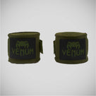 Venum 2.5m Kontact Boxing Hand Wraps Khaki/Black