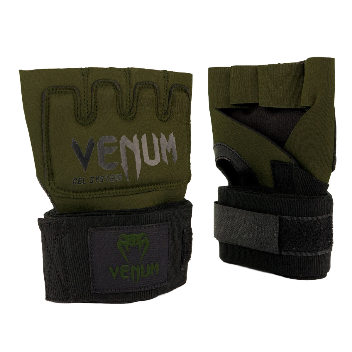 Venum Kontaktgel Handschuh Khaki/Schwarz