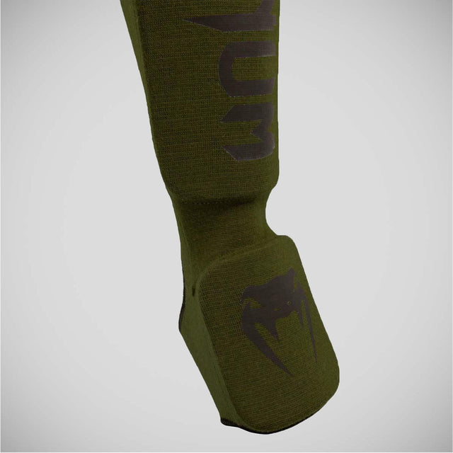 Venum Kontact Shin Instep Guards Khaki/Black