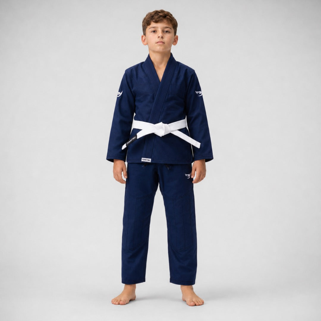 Fumetsu Kids Ghost V-Lite BJJ Gi Navy