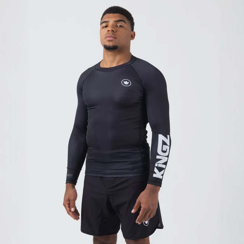 Kingz Kore V2 Langarmes Hautausschlag Wache Schwarz