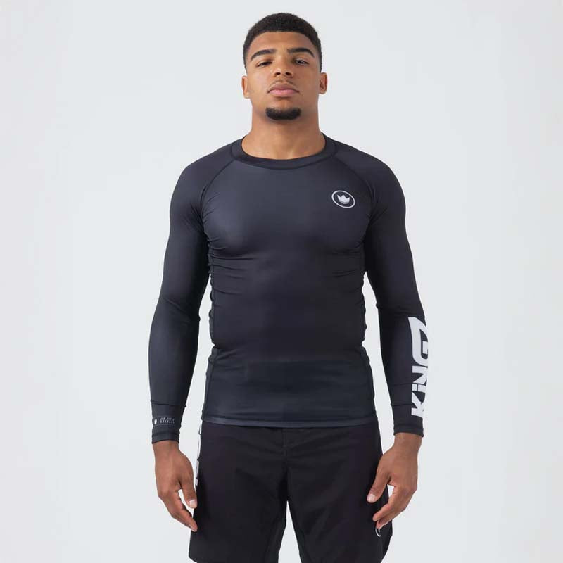 Kingz Kore V2 Langarmes Hautausschlag Wache Schwarz