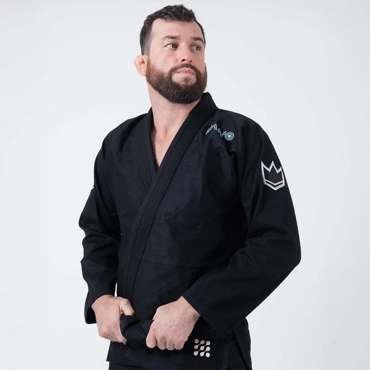Kingz Nano 3.0 Jiu Jitsu Gi Schwarz