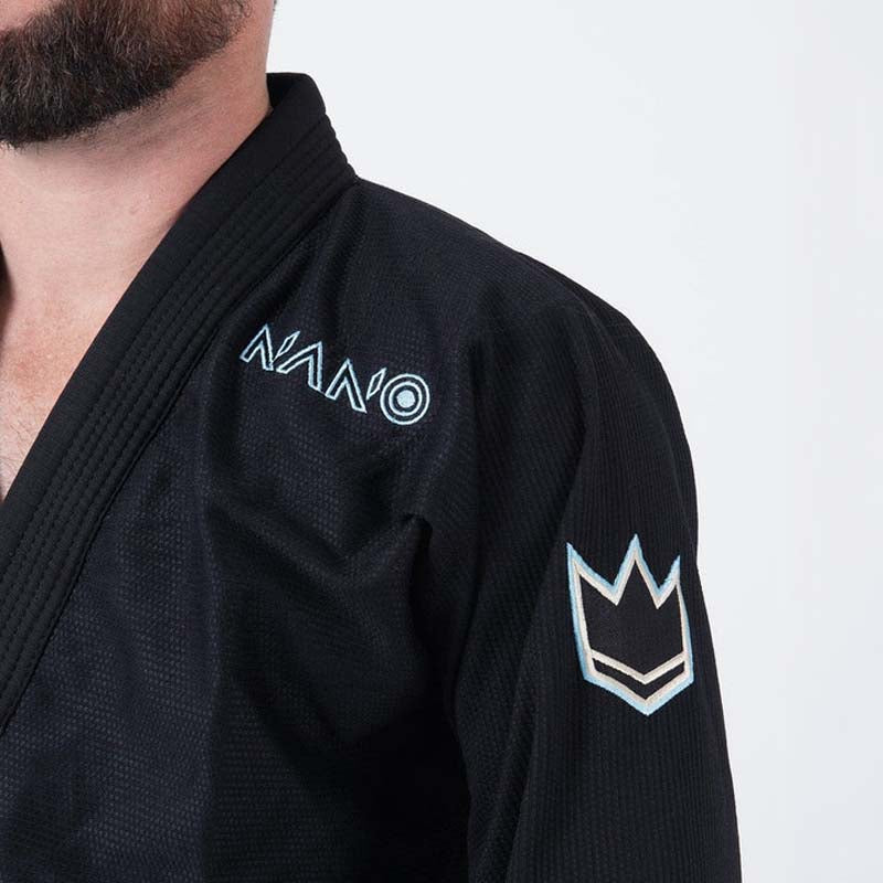Kingz Nano 3.0 Jiu Jitsu Gi Schwarz