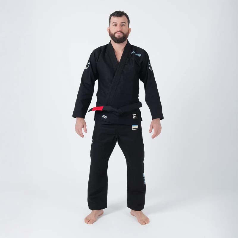 Kingz Nano 3.0 Jiu Jitsu Gi Schwarz