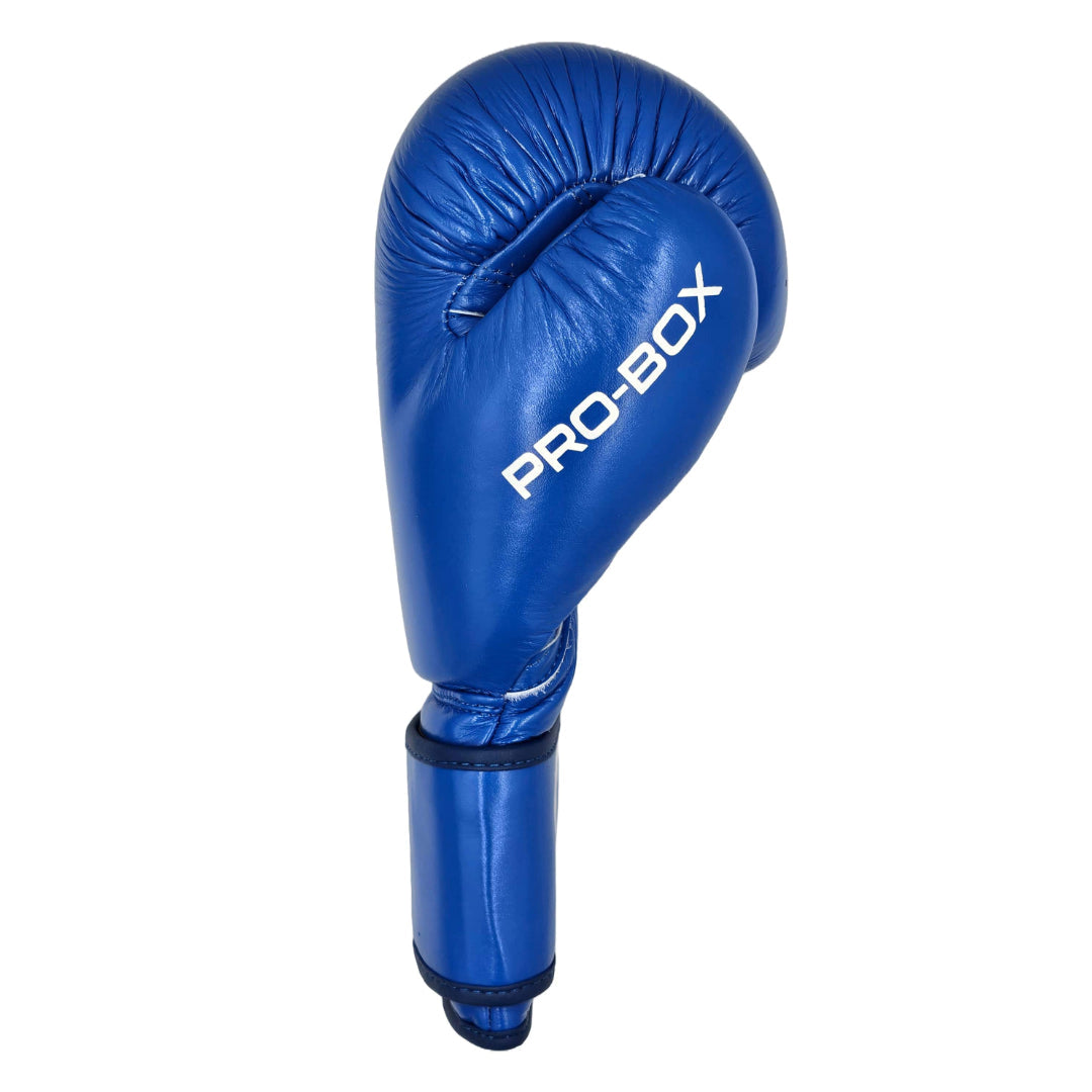 Pro-Box Leather Essential Boxing Gloves Blue