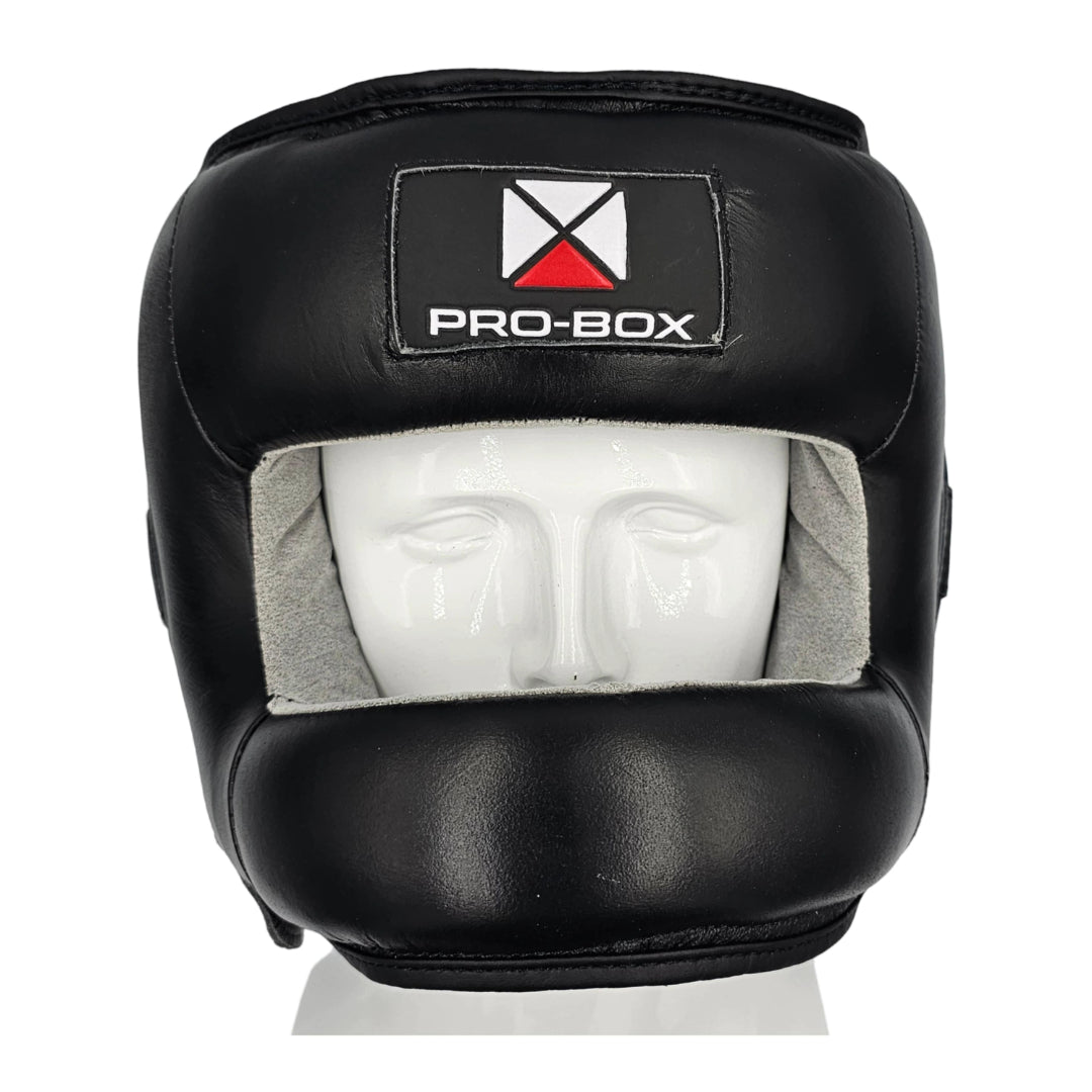 Pro-Box Leather Face Saver Head Guard