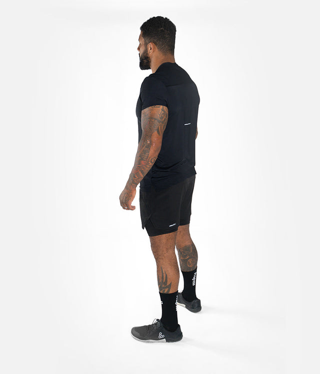 Progress Sempre Technical Shorts Black, view 3 of 4