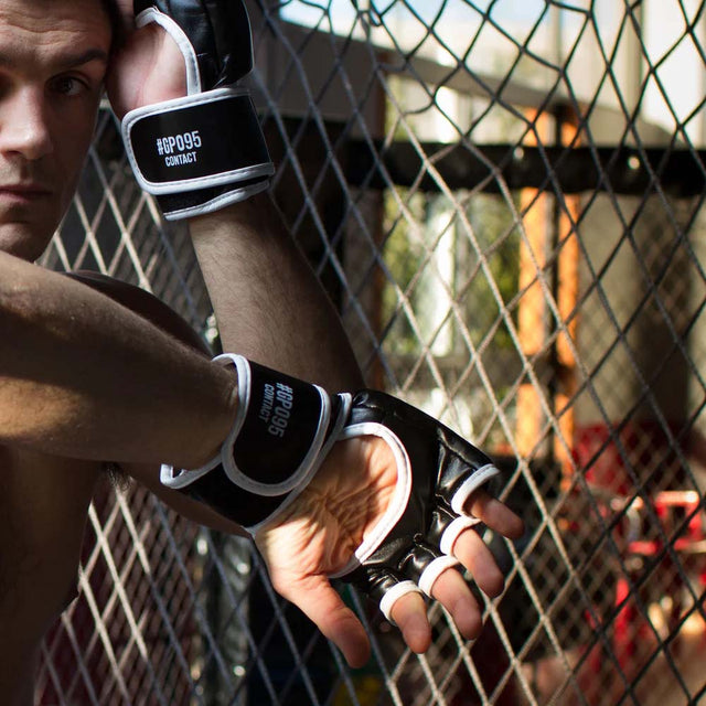 Leone Contact MMA Gloves Black