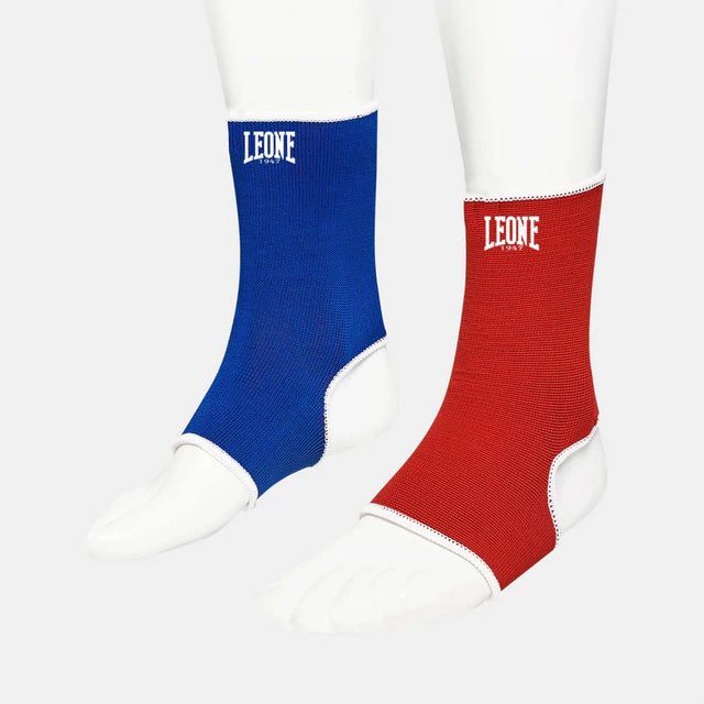 Leone Double Face Ankle Guards Blue/Red