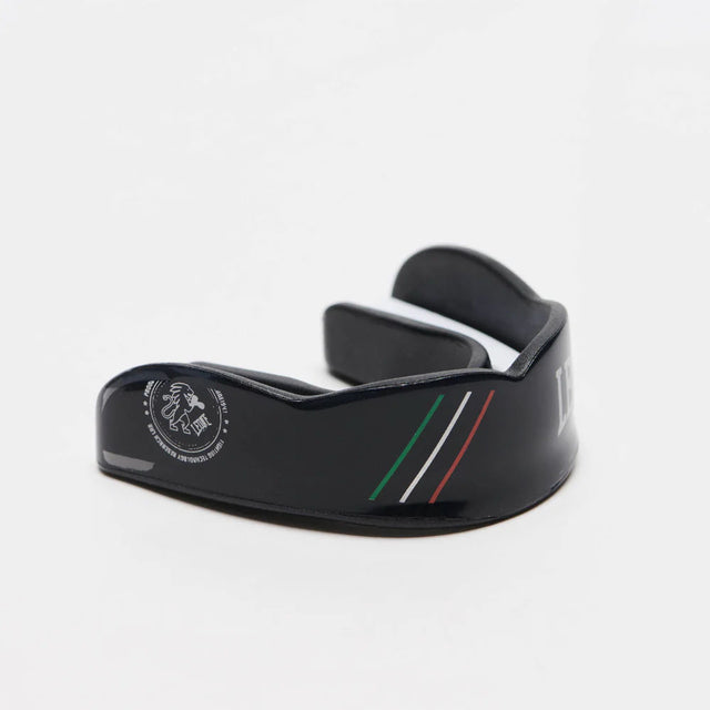 Leone Flag Mouth Guard Black