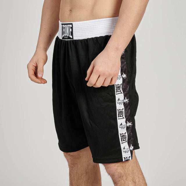 Leone Iconic Boxing Shorts Black