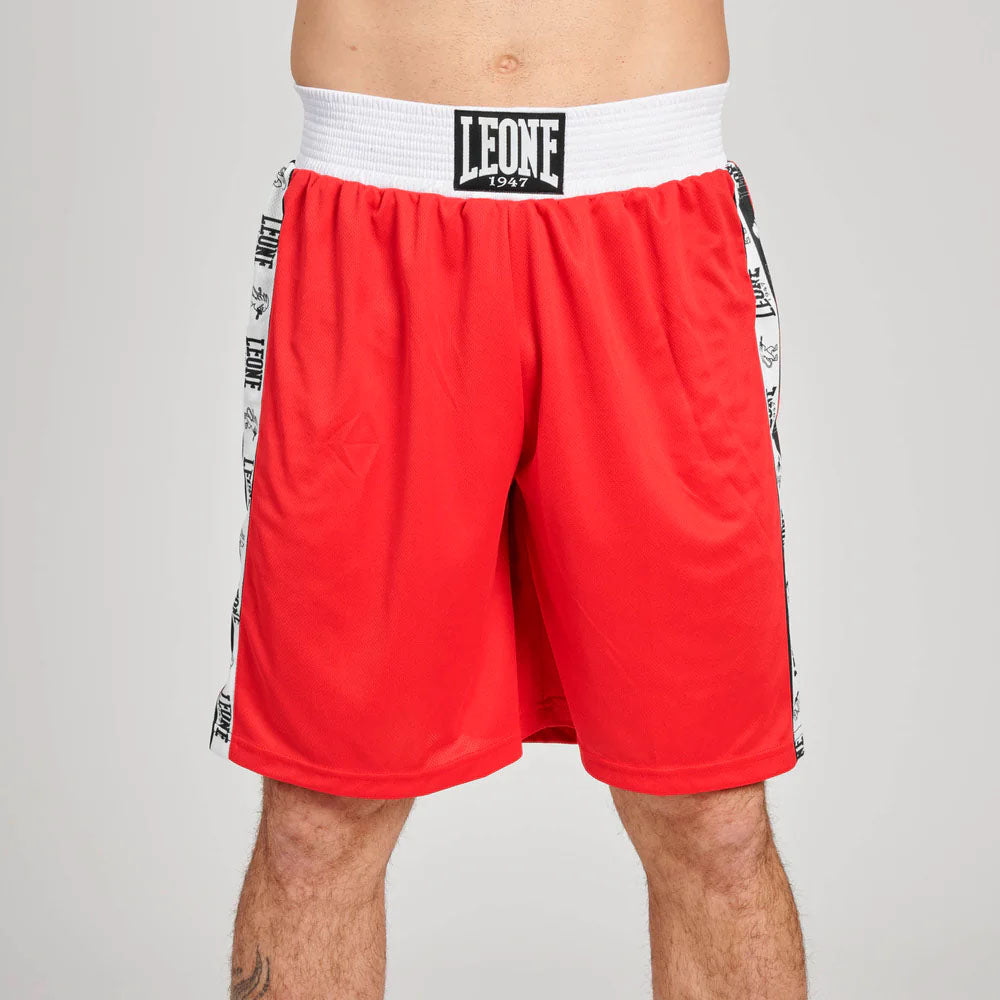 Leone Iconic Boxing Shorts Red