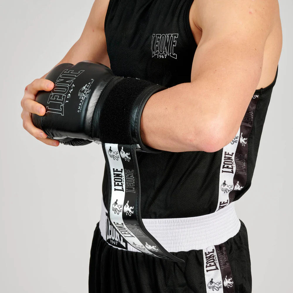 Leone Iconic Boxing Singlet Black