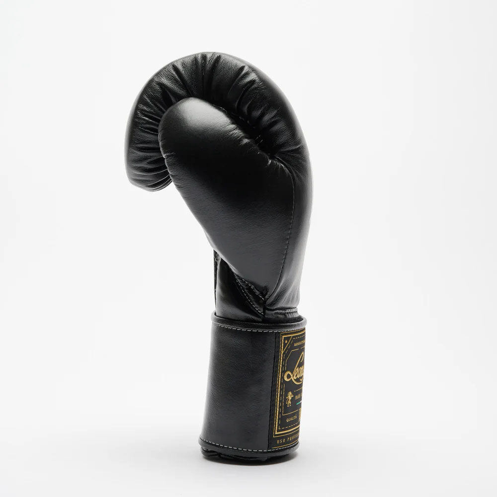 Leone Orlando Classico Boxing Gloves Black