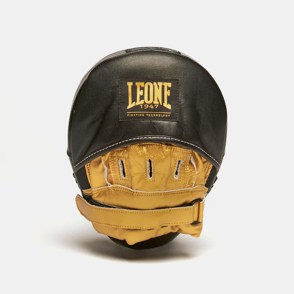 Leone Power Line Curved Punch Mitts Black