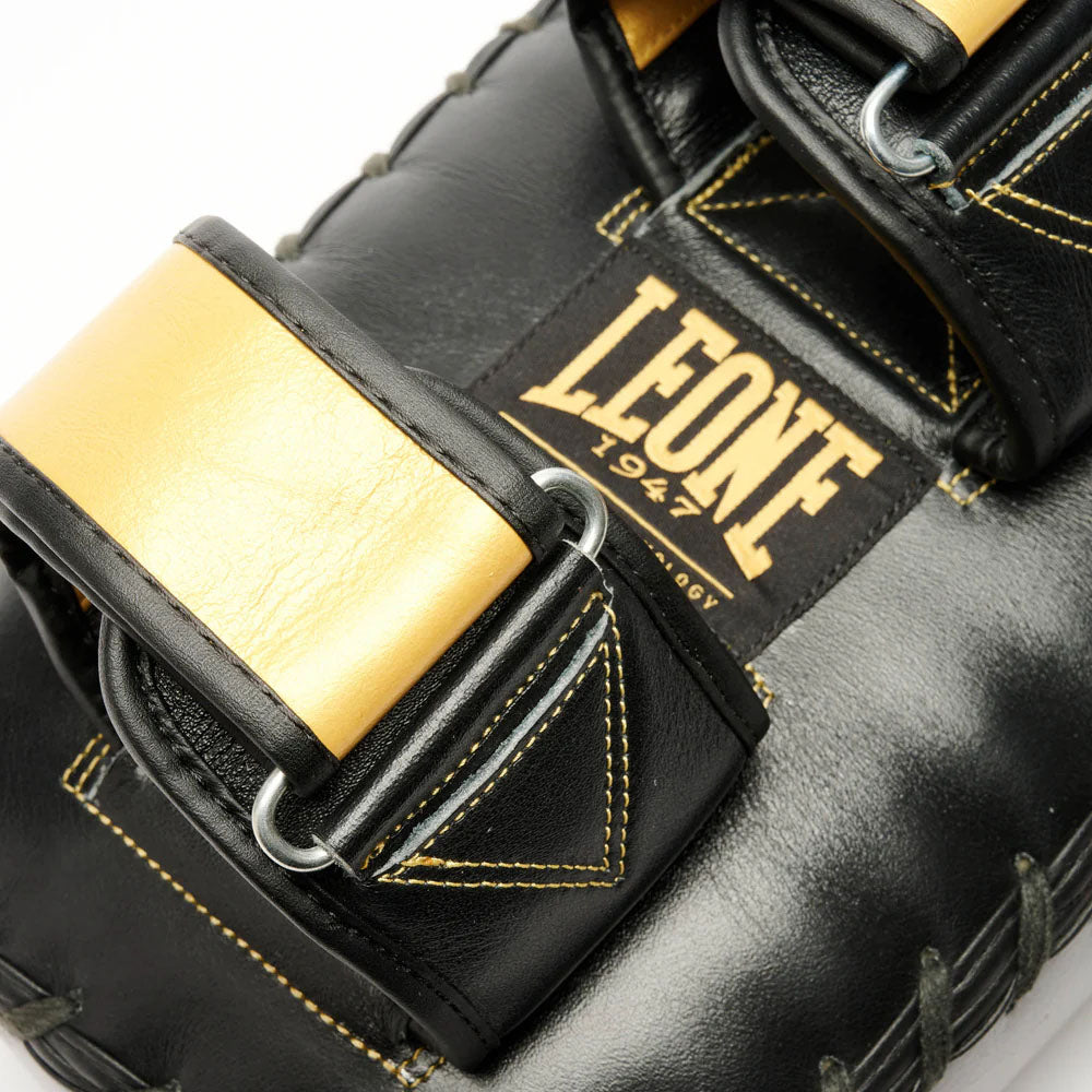 Leone Power Line Punch and Kick Mitts Black