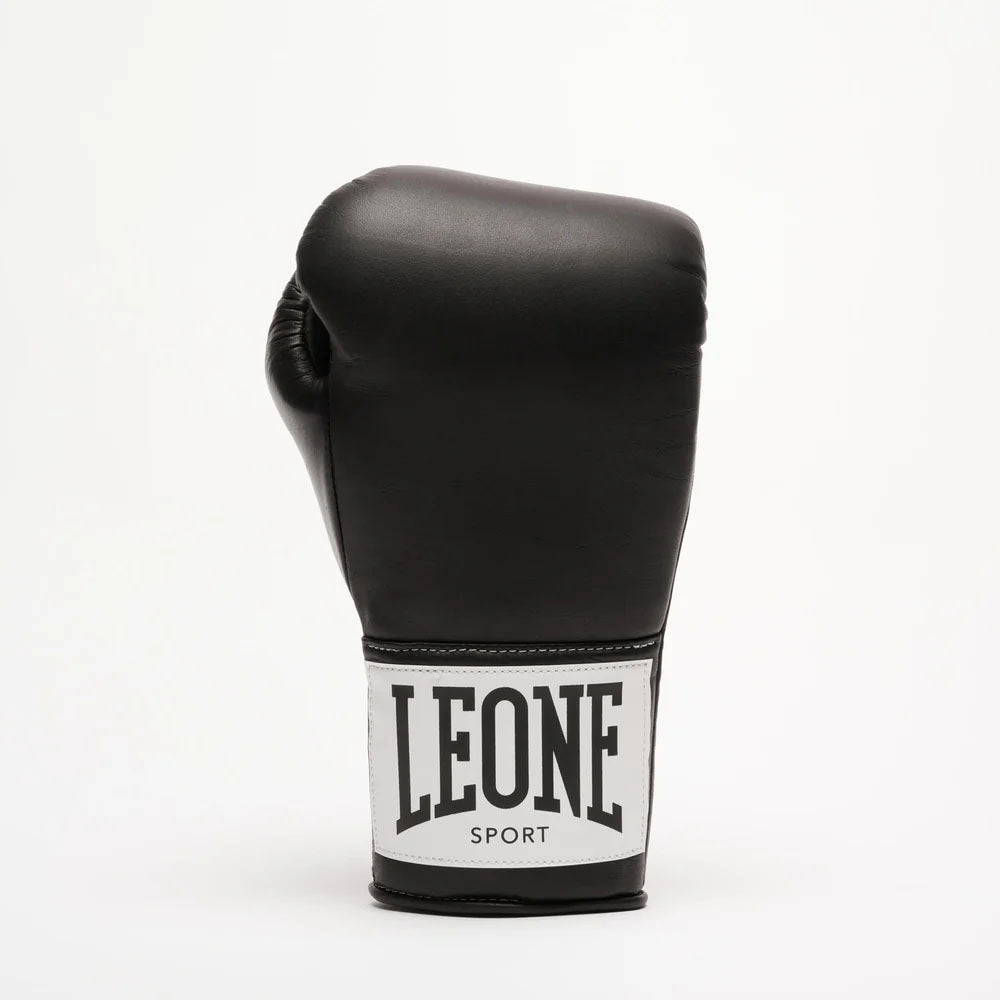 Leone Romeo Vintage Laced Boxing Gloves Black