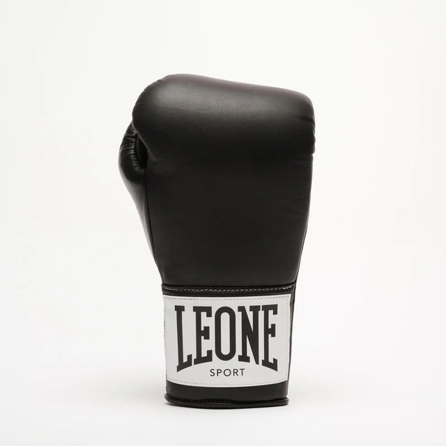 Leone Romeo Vintage Laced Boxing Gloves Black