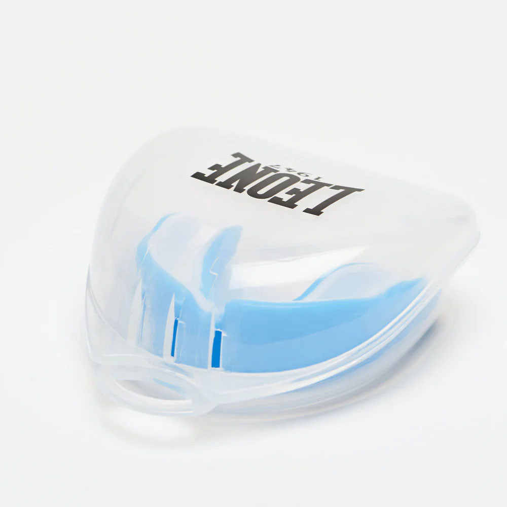 Leone Safe Guard Mouth Guard Light Blue