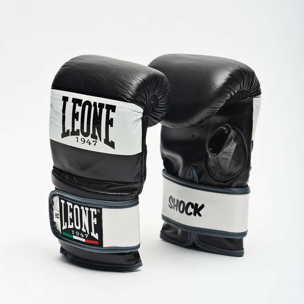 Guantes de bolso de choque leone negros