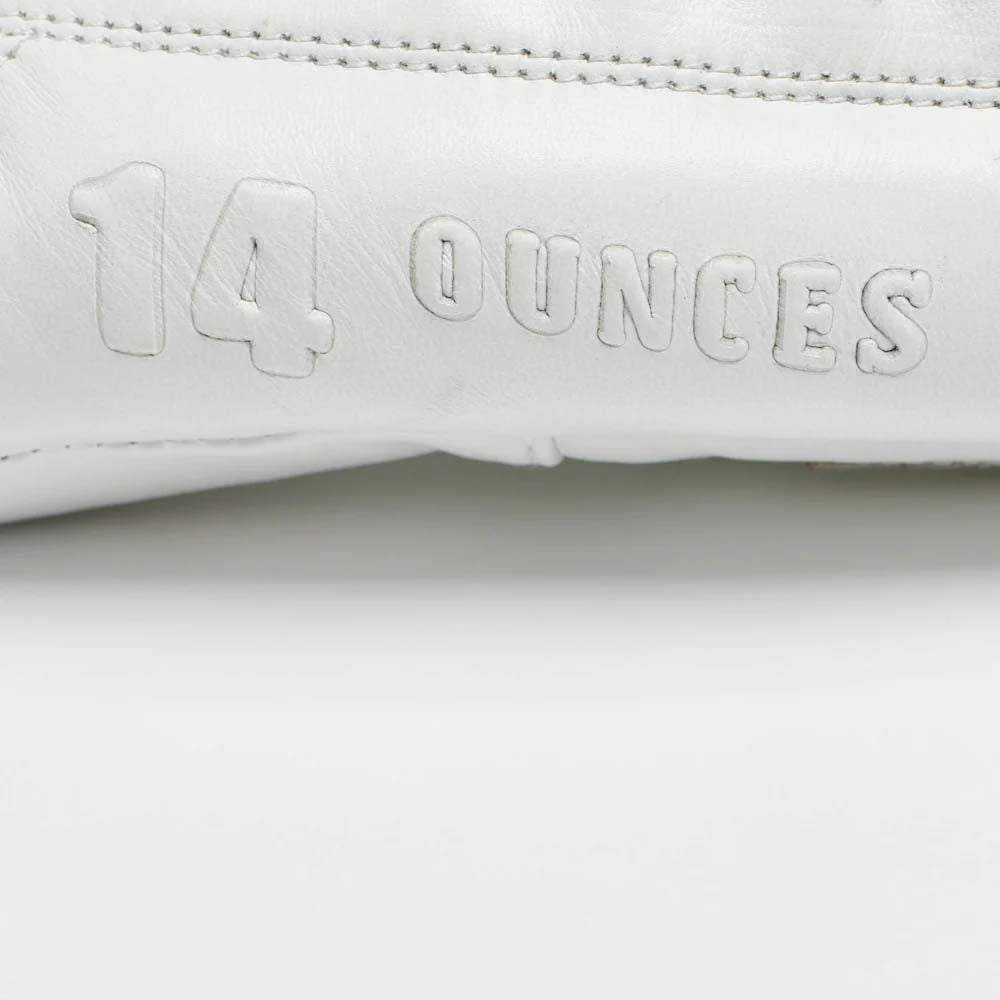 Leone as maiores luvas de boxe brancas