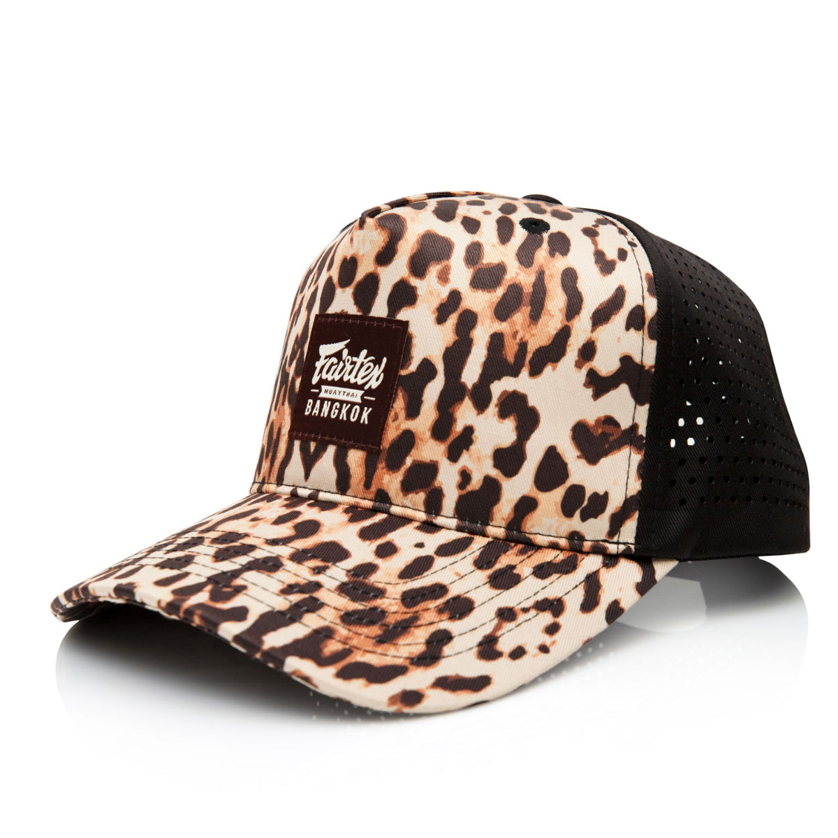 Fairtex Cap10 Trucker Cap Leopard/Schwarz
