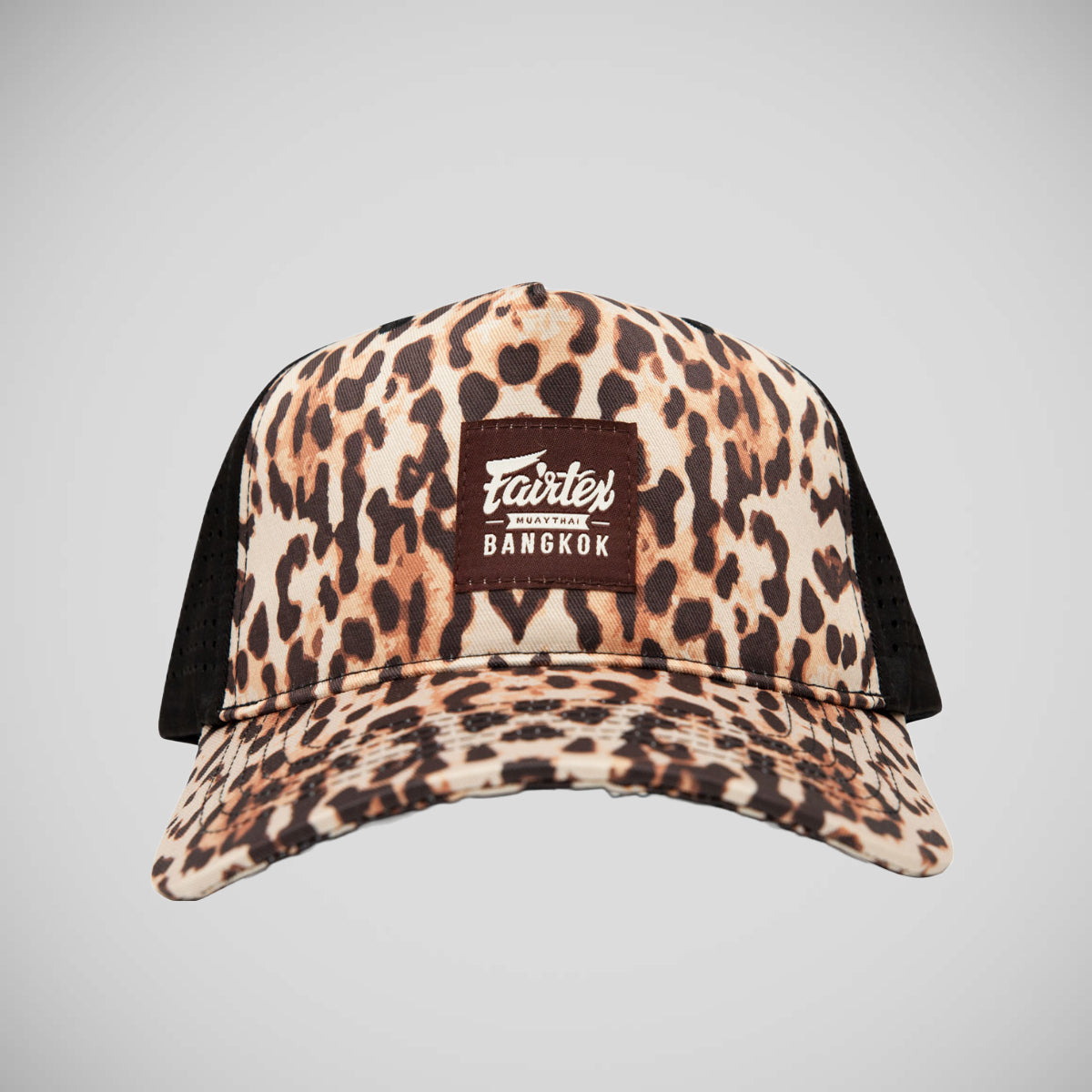 Fairtex Cap10 Trucker Cap Leopard/Schwarz