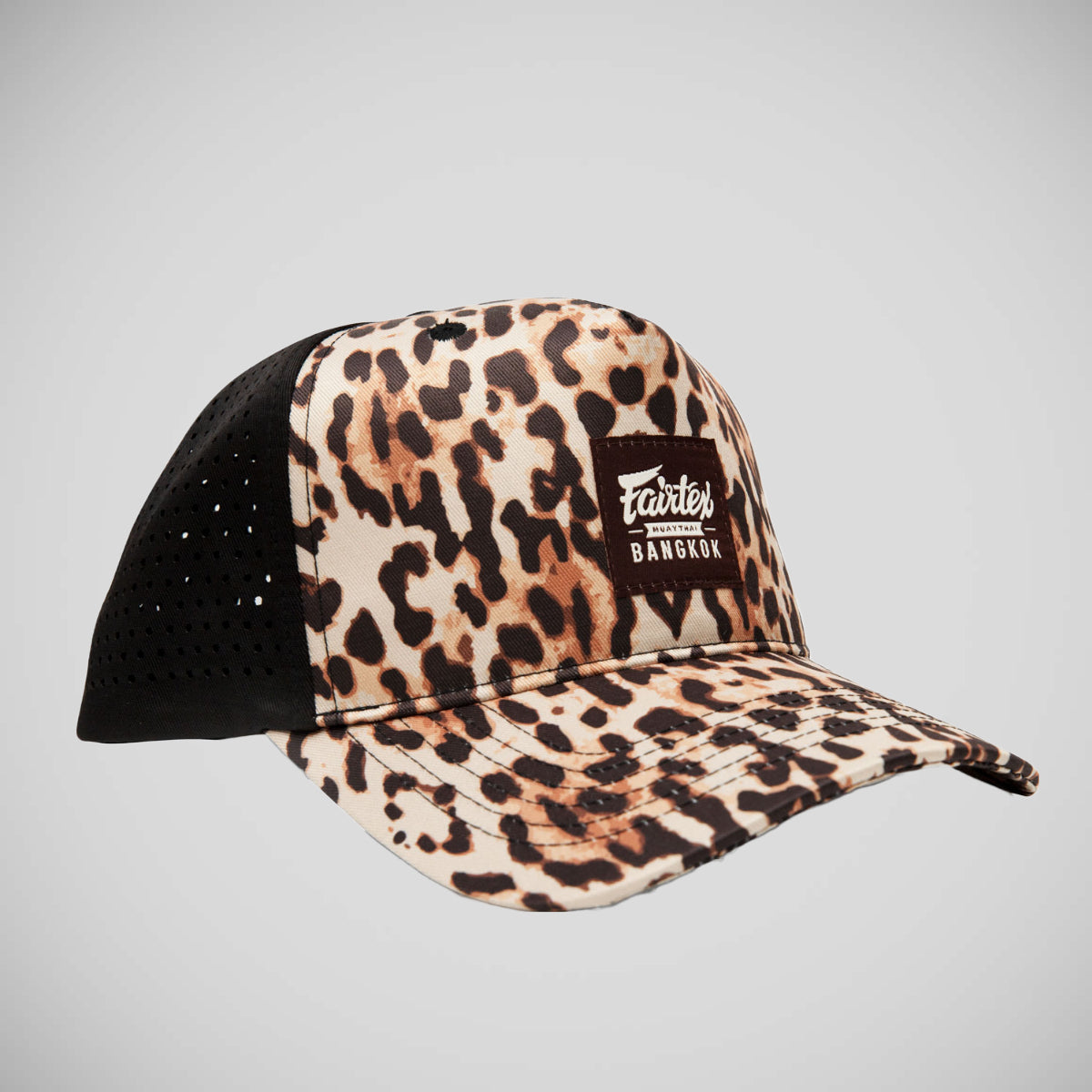 Fairtex Cap10 Trucker Cap Leopard/Schwarz
