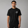 Camiseta de emblema de Made4Fighters Negro