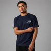 Camiseta de emblema de Made4Fighters Navy/Grey/White