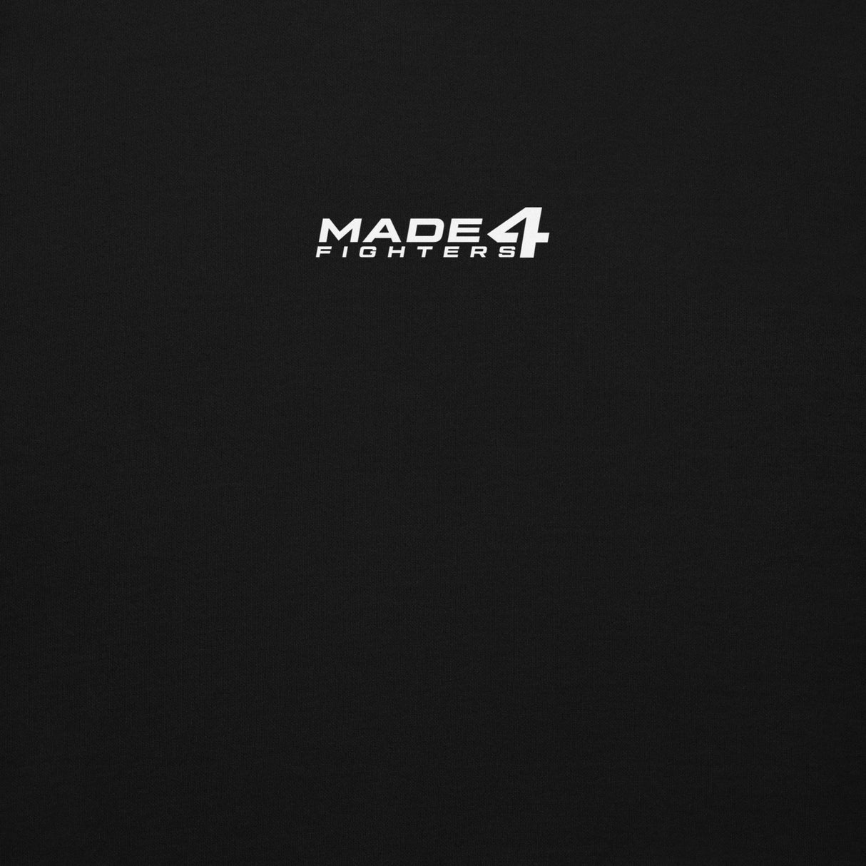Made4Fighters Logo Hoodie Black Logo