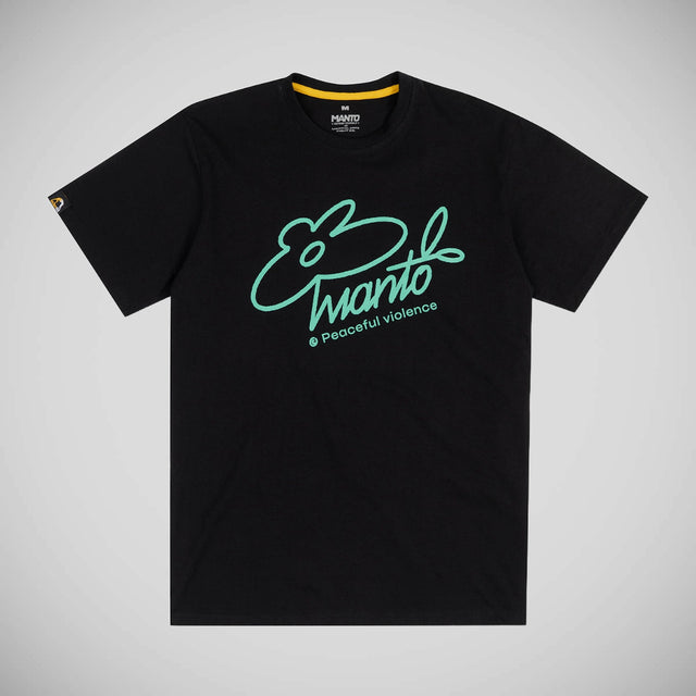 Manto Bloom T-Shirt Black