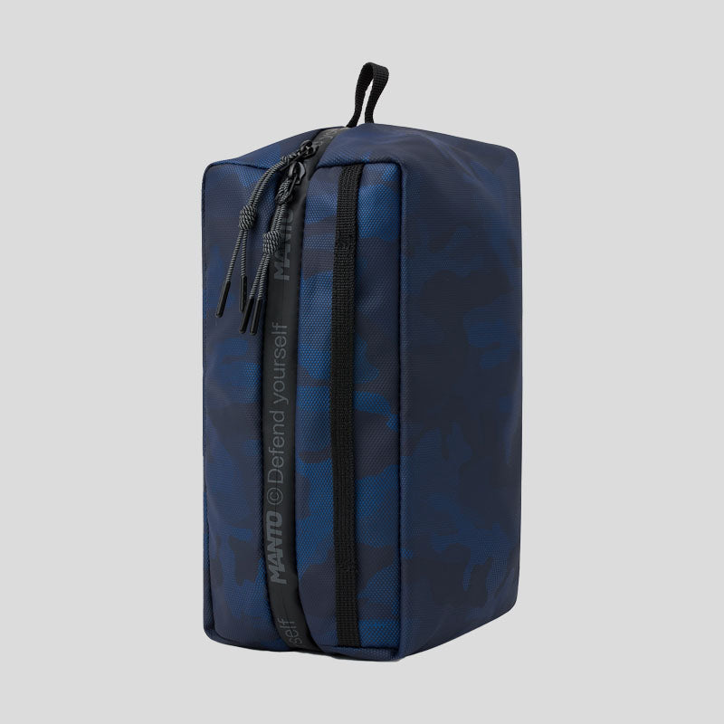 Manto Camo Toiletry Bag Navy