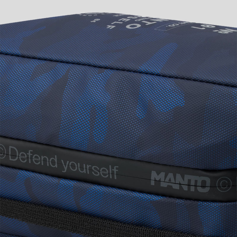 Manto Camo Toiletry Bag Navy