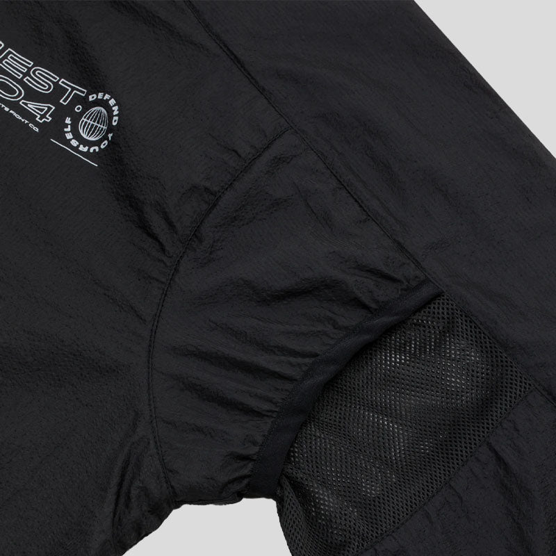 Manto Claim Windbreaker Jacket Black