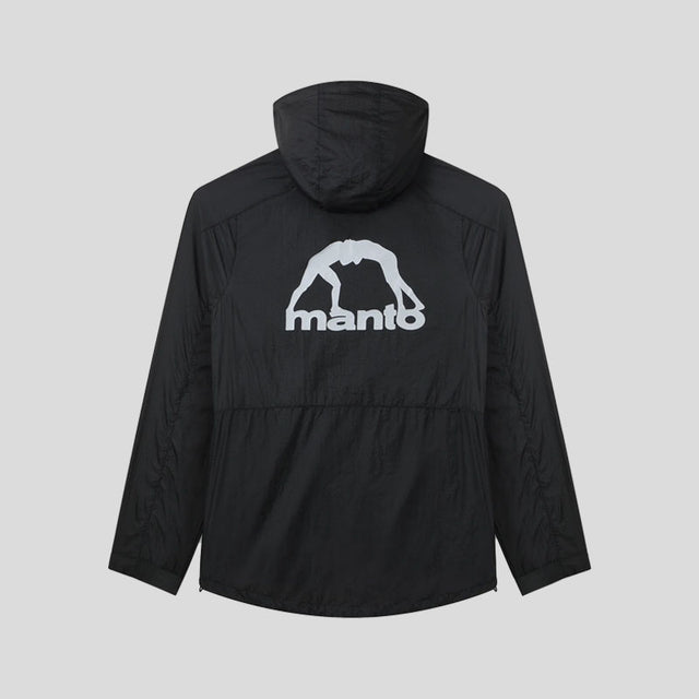 Manto Claim Windbreaker Jacket Black
