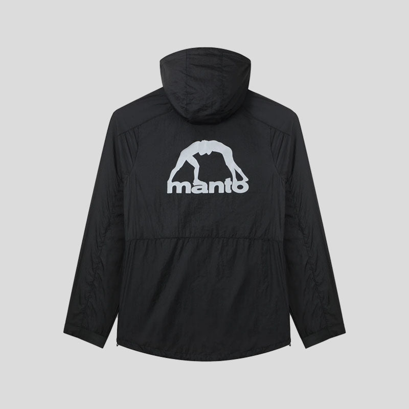 Manto Claim Windbreaker Jacket Black