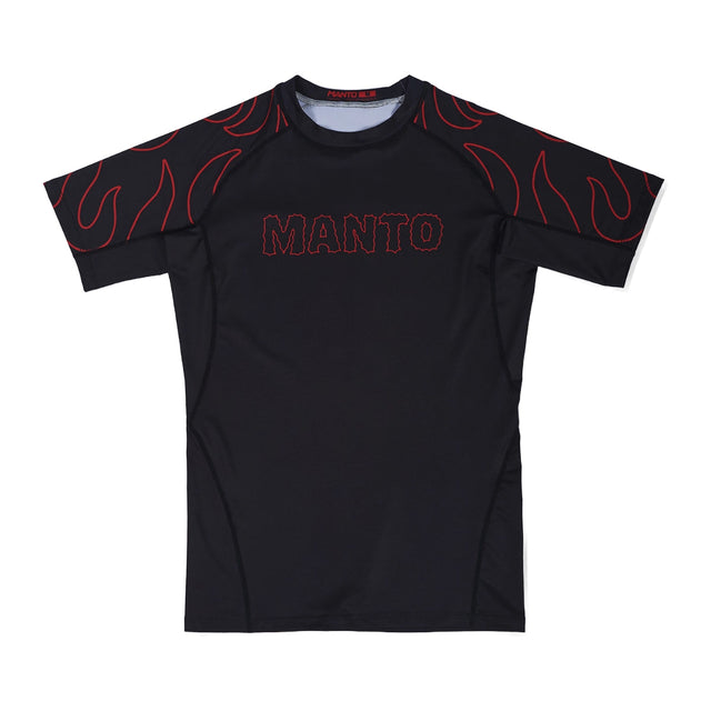 Manto Cobra Rash Guard Black