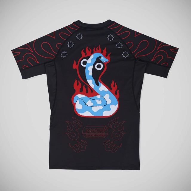 Manto Cobra Rash Guard Black