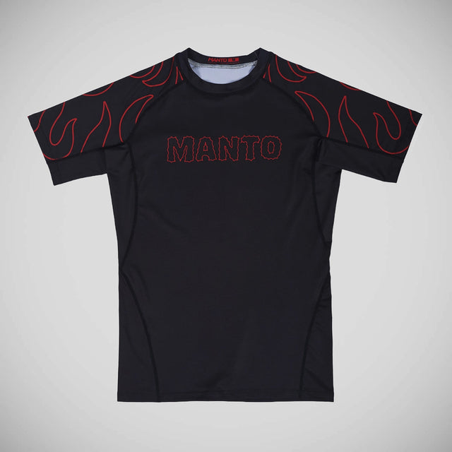 Manto Cobra Rash Guard Black