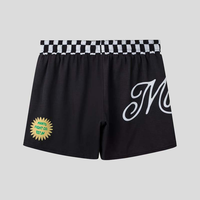 Manto Cross Fight Shorts Black