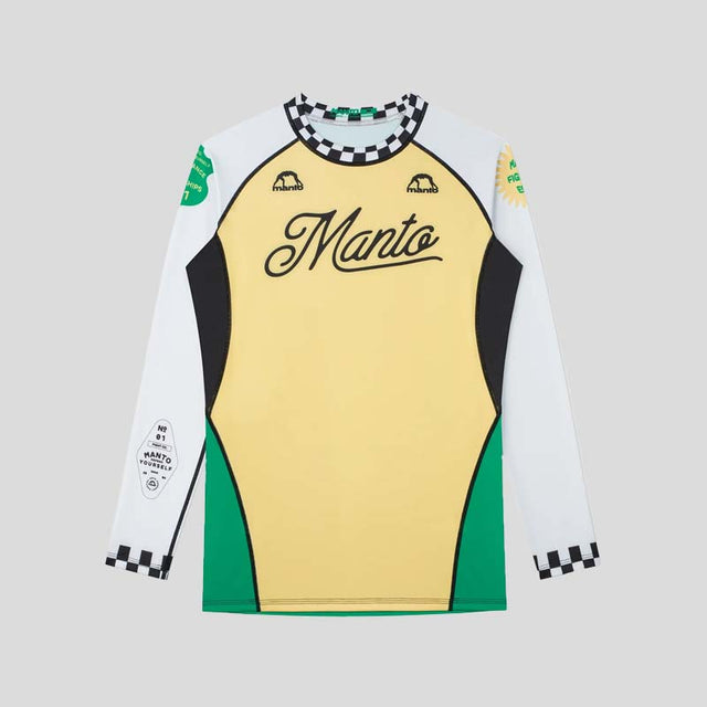 Manto Cross Rash Guard Yellow
