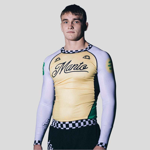 Manto Cross Rash Guard Yellow