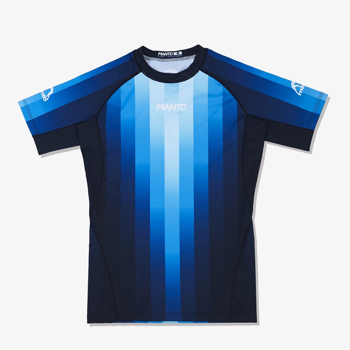 Manto Crystal Rash Guard Black