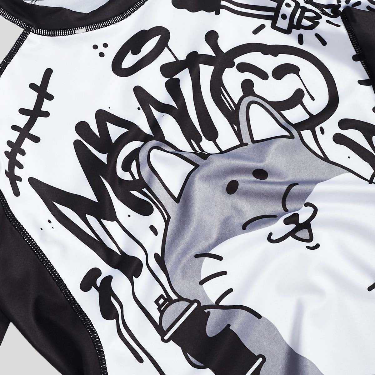 Manto Debza Rash Guard White