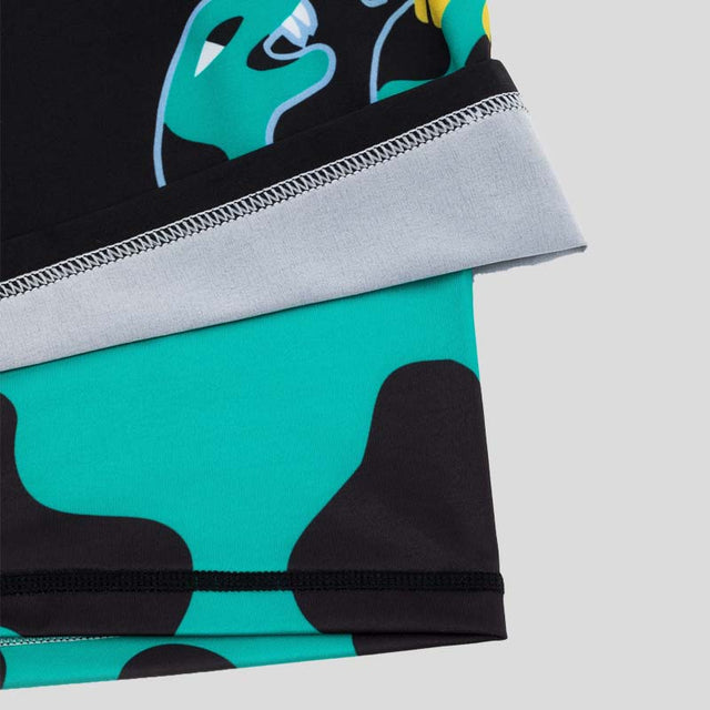 Manto Dove Fight Shorts Black