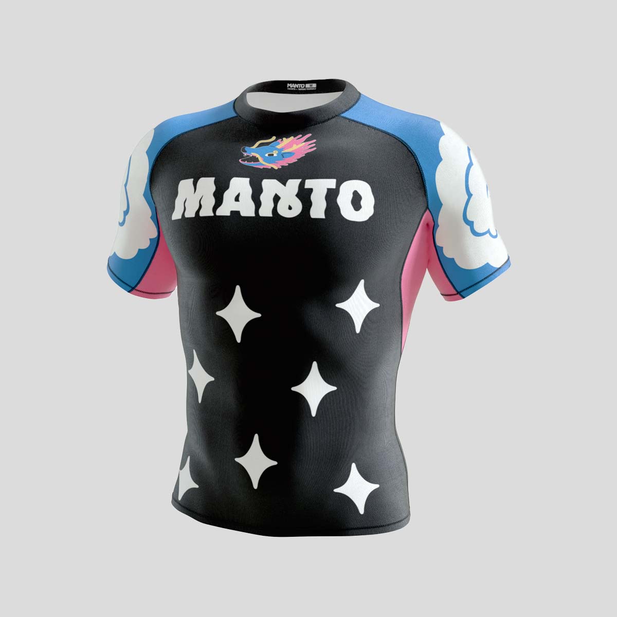 Guarda de erupção cutânea do dragão Manto