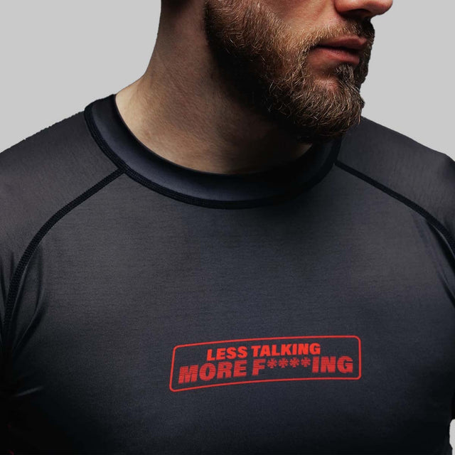 Manto Fighting Rash Guard Black