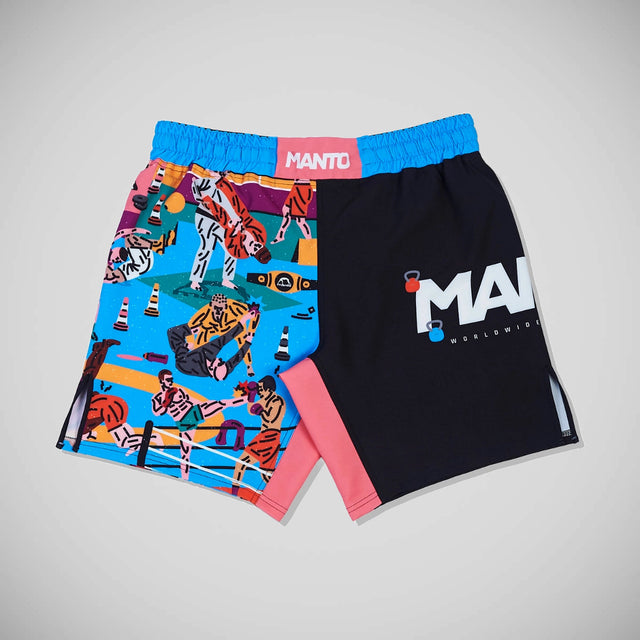 Manto Gym 2.0 Fight Shorts Multicolour